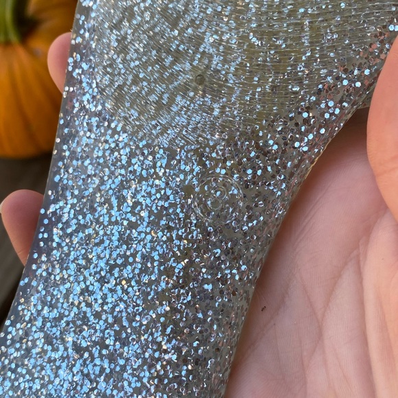 Jeffrey Campbell clear sparkly jelly flats - Picture 6 of 6